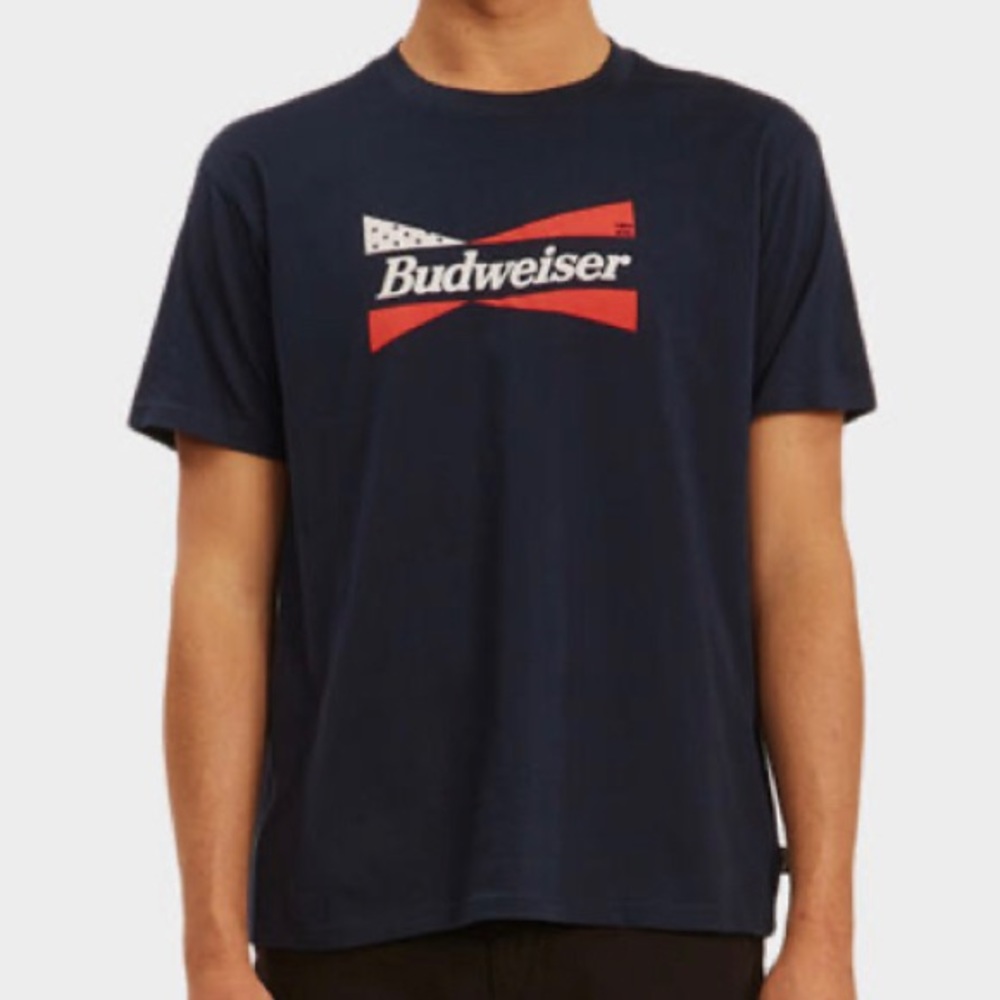 🔅Billabong Budweiser Flag Short Sleeve Tee🔅